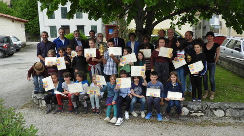 Cérémonie de remise du 1er prix du concours écoliers citoyens